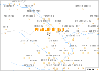 map of Prebl-Brunnen