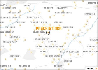 map of Prechistinka