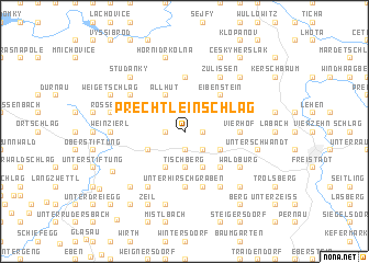 map of Prechtleinschlag