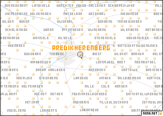 map of Predikherenberg