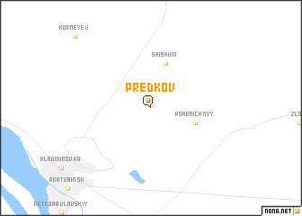 map of Predkov