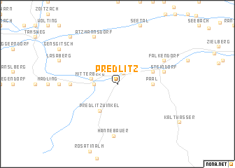 map of Predlitz