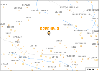 map of Predmeja