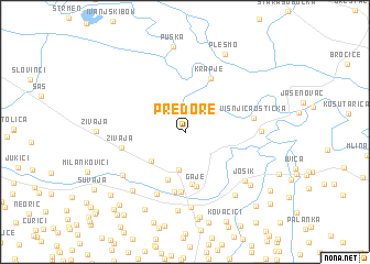 map of Predore