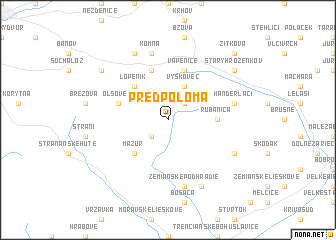 map of Predpoloma