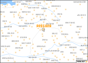 map of Pregara