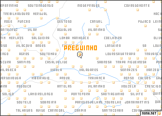 map of Preguinho