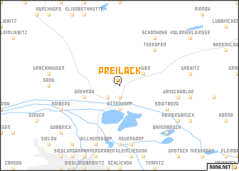 map of Preilack