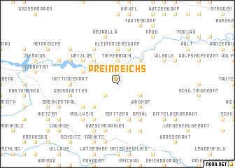 map of Preinreichs