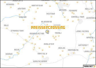 map of Preisser Crossing