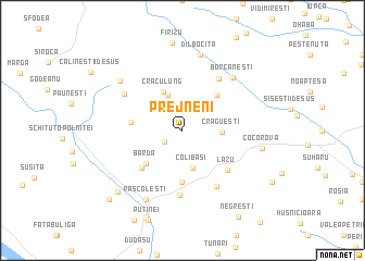 map of (( Prejneni ))