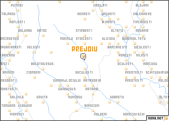 map of Prejoiu