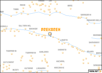 map of Prekareh