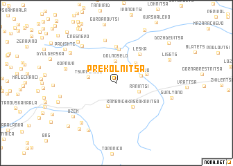 map of Prekolnitsa