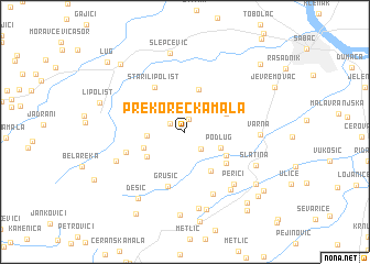 map of Prekorečka Mala