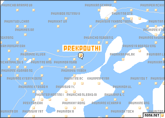 map of Prêk Poŭthĭ