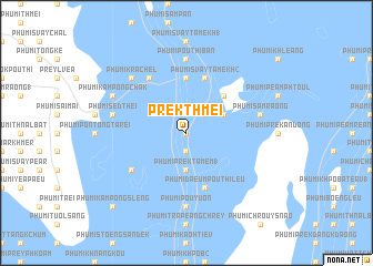 map of Prêk Thmei