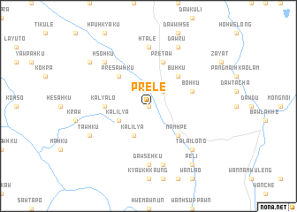 map of Prè-lè