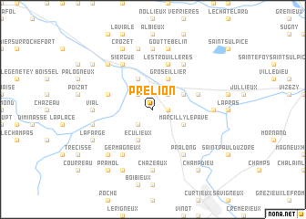 map of Prélion