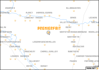 map of Prémierfait