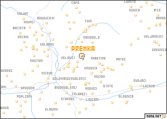 map of Premka