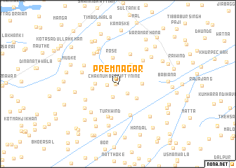 map of Premnagar