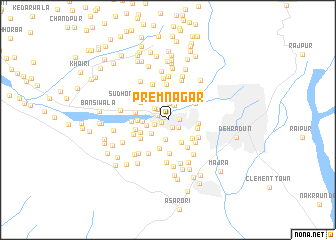 map of Premnagar