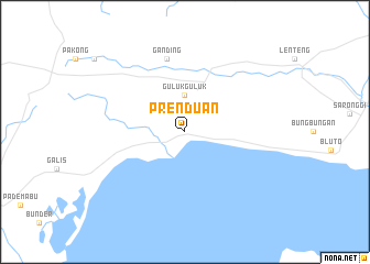 map of Prenduan