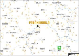 map of Prenk Mahala