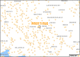 map of Prentin Do