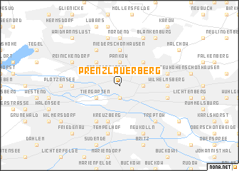 map of Prenzlauer Berg