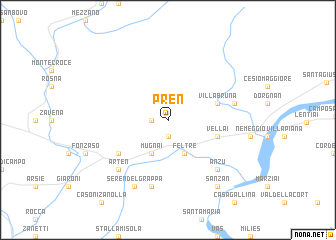 map of Pren