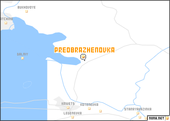 map of Preobrazhenovka