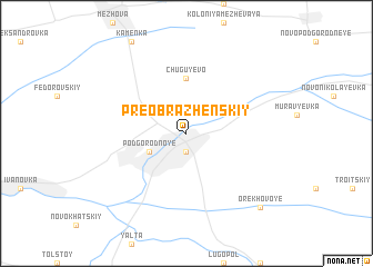 map of Preobrazhenskiy