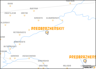 map of Preobrazhenskiy