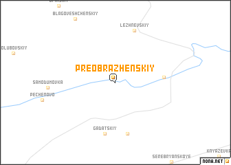 map of Preobrazhenskiy