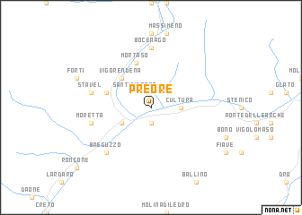 map of Preore