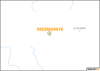 map of Presa de Mata