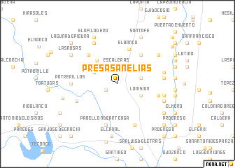 map of Presa San Elias