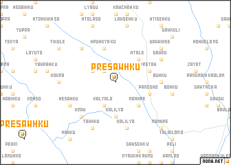 map of Prè-sawhku