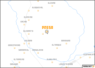 map of Presa