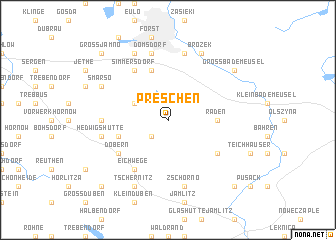 map of Preschen