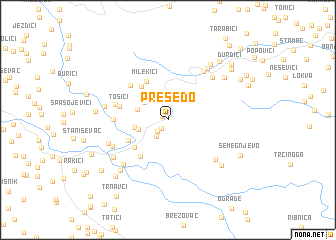 map of Presedo