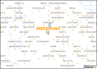 map of Presenchen