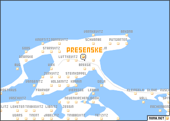 map of Presenske