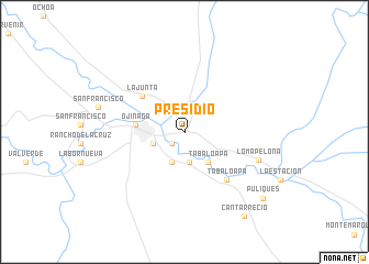 map of Presidio