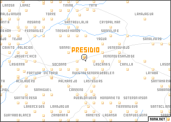 map of Presidio