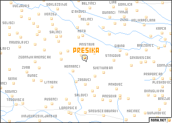 map of Presika