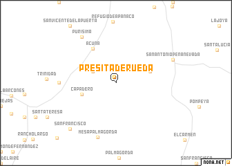 map of Presita de Rueda