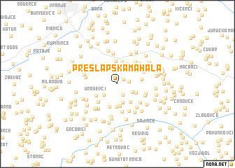 map of Preslapska Mahala